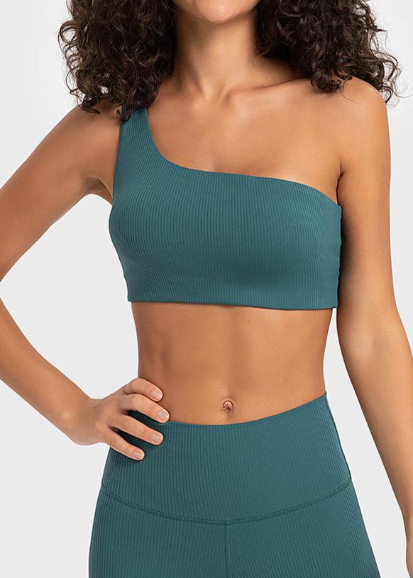 Base Asymmetrical Sportsbra Teal