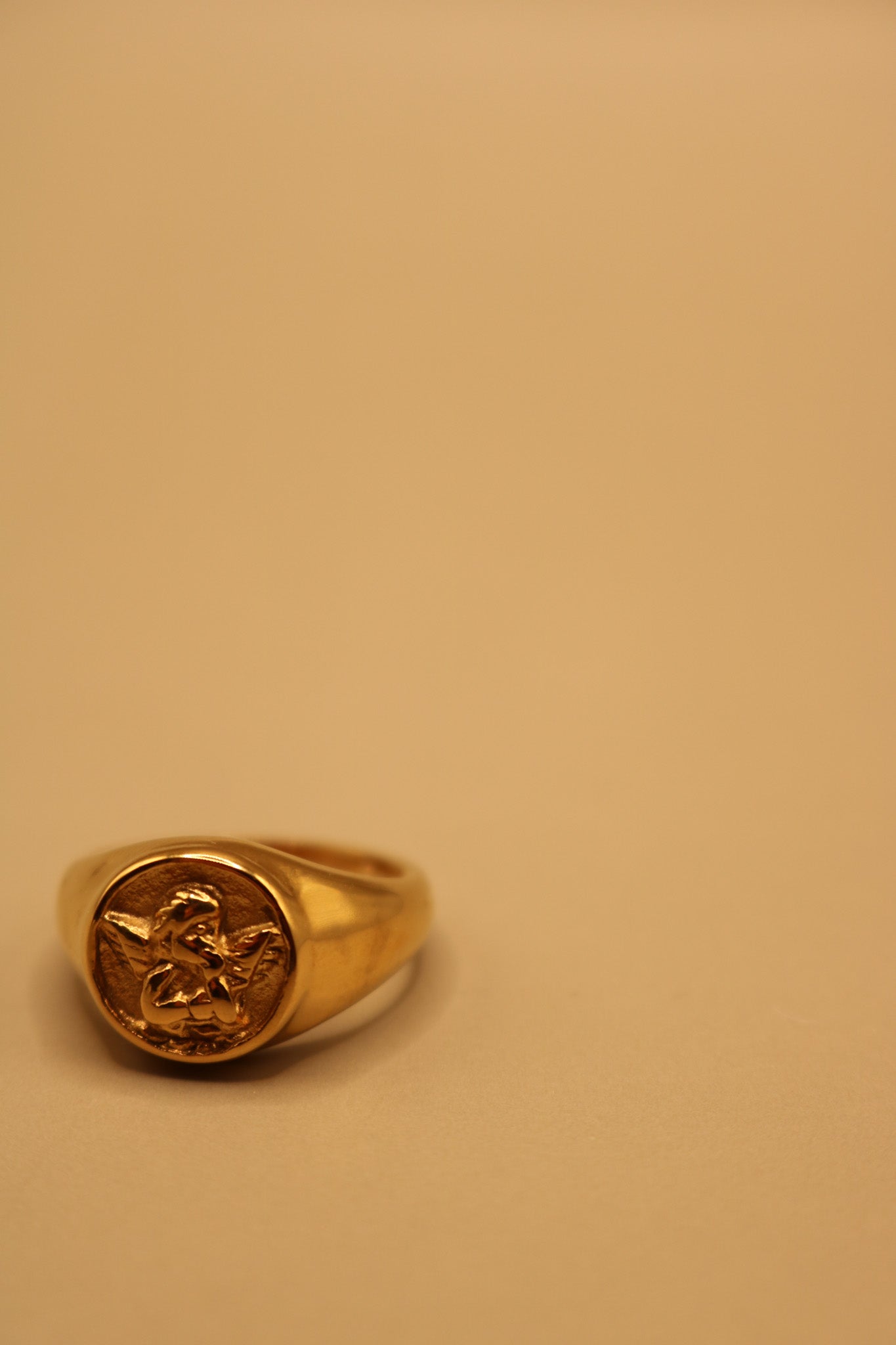 Cupid Signet Ring