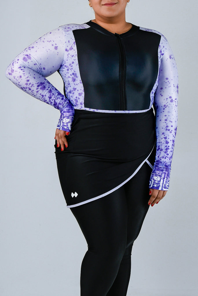 Taro Cupie Modest Emanikini