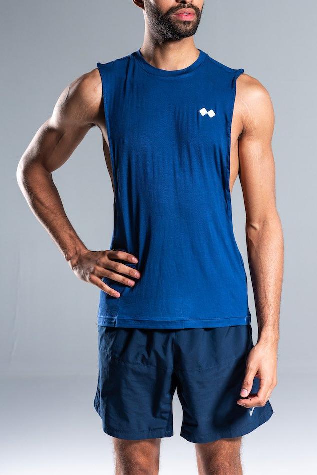 Men's Muscle Tank // Navy - Tru Active