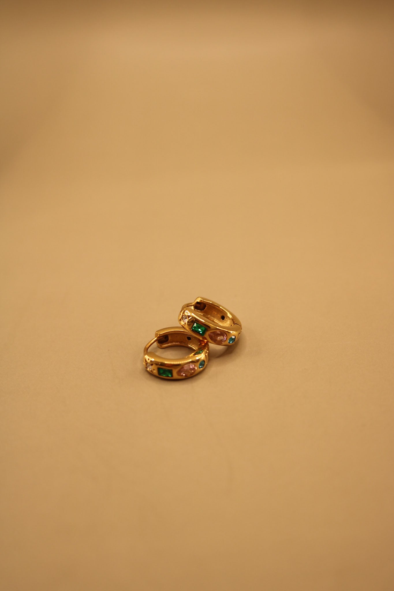 Pixie Gem Hoop Earrings
