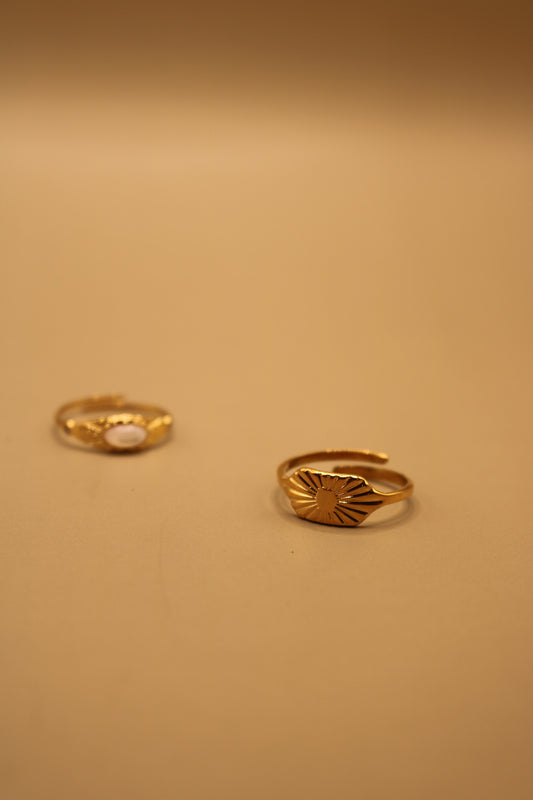 Sun and Moon Rising Ring