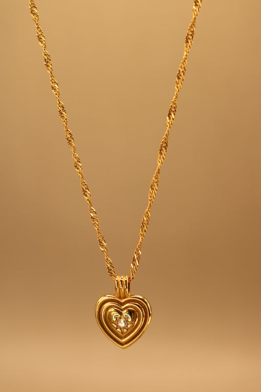 Heart Echo Necklace