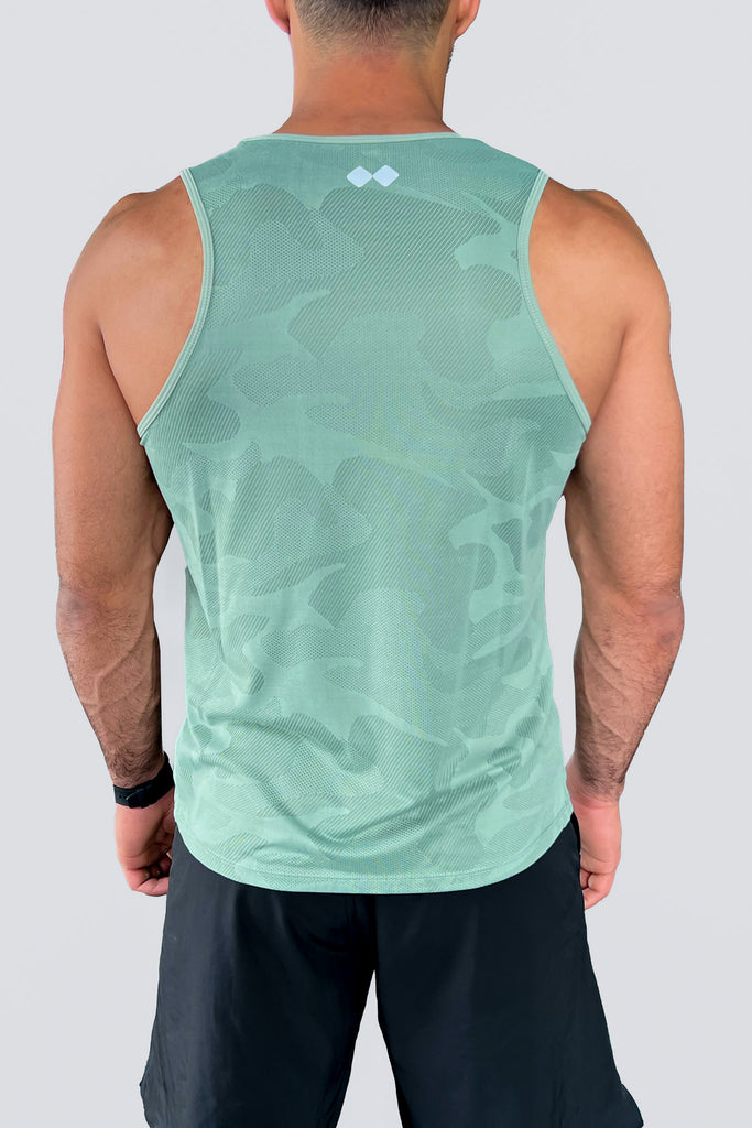 Ares Men's Tank Sage - Tru Active