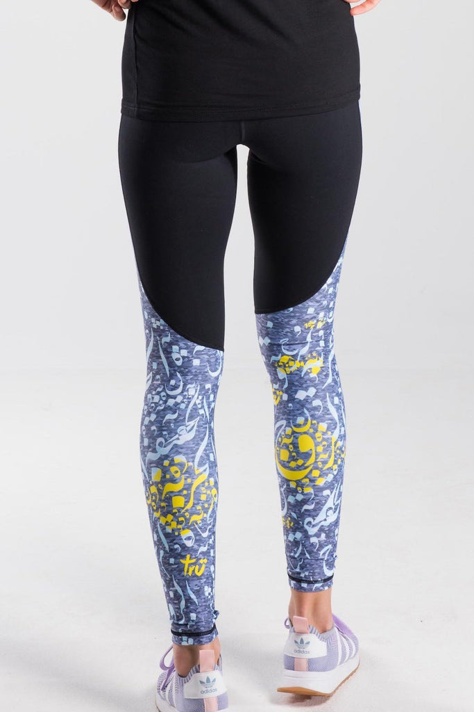 KW Mosaic Calligraphy Legging - Tru Active